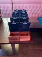 Affligem menu kaart/peper en zout houders 10 stuks, Ophalen of Verzenden, Gebruikt