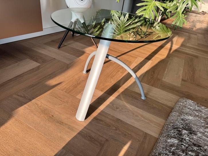 2 x Bijzetrafels, side tables, nachtkastjes alternatief, Huis en Inrichting, Tafels | Sidetables, Zo goed als nieuw, 25 tot 50 cm