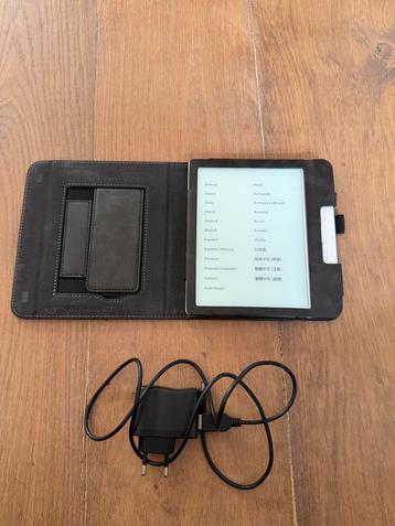 Kobo Libra H2O wit zgan incl hoes, kabel & lader beschikbaar voor biedingen