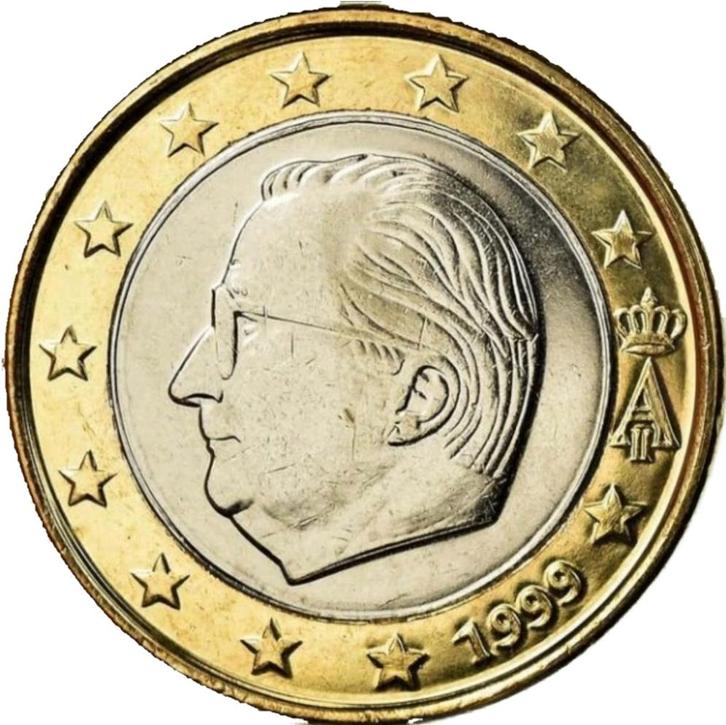 Euromunten, Postzegels en Munten, Munten | Europa | Euromunten, Losse munt, 1 euro, België, Ophalen of Verzenden