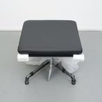1x Vitra Eames EA 223 Hocker Soft Pad Zwart - Chroom Nieuw