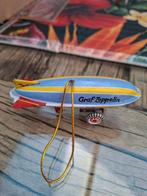 Vintage zeppelin blik, Ophalen