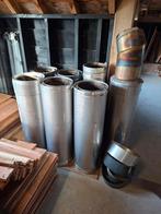 Metaloterm rookkanaal. Hoogwaardige afvoerluchtkanalen  RVS, Ophalen, Gebruikt, Houtkachel, Inbouw