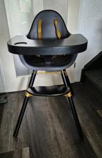 Childhome evolu 2 in 1 kinderstoel zwart goud, Ophalen of Verzenden, Gebruikt, Meegroeistoel, Gordel(s)