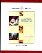 Managerial Accounting by Ronald W. Hilton, Ophalen of Verzenden, Gelezen, Management