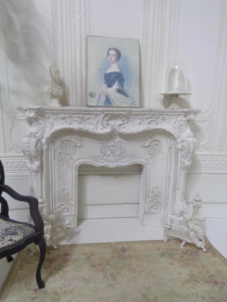 Mooie warm-witte schouw…..Poppenhuis 1:12… (FotoNr F46)*, Verzamelen, Poppenhuizen en Toebehoren, Nieuw, Poppenhuis, Ophalen of Verzenden