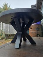 Salontafel, Huis en Inrichting, Ophalen, 50 tot 100 cm, Teakhout, Rond