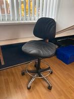 Werkbankstoel, Ophalen, Gebruikt, Zwart