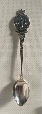 Herdenkingslepeltje Catharina-Amalia 7-12- 2003.L.12,5 cm, Ophalen of Verzenden, Zo goed als nieuw, Nederland, Speld(je) of Lepel(tje)