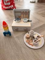 Houten speelgoed set label label, Kinderen en Baby's, Speelgoed | Houten speelgoed, Ophalen