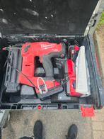 Milwaukee Tacker met 2 Accu's & Lader, Ophalen of Verzenden
