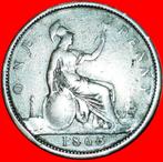 Ⰶ MISTRESS OF SEAS: GREAT BRITAIN PENNY 1863! SHIP! VICTORIA, Postzegels en Munten, Munten | Europa | Niet-Euromunten, Verzenden