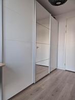 Kledingkast hoogglans wit met spiegel 270cm, Huis en Inrichting, Kasten | Kledingkasten, Ophalen, Gebruikt, 200 cm of meer, 200 cm of meer