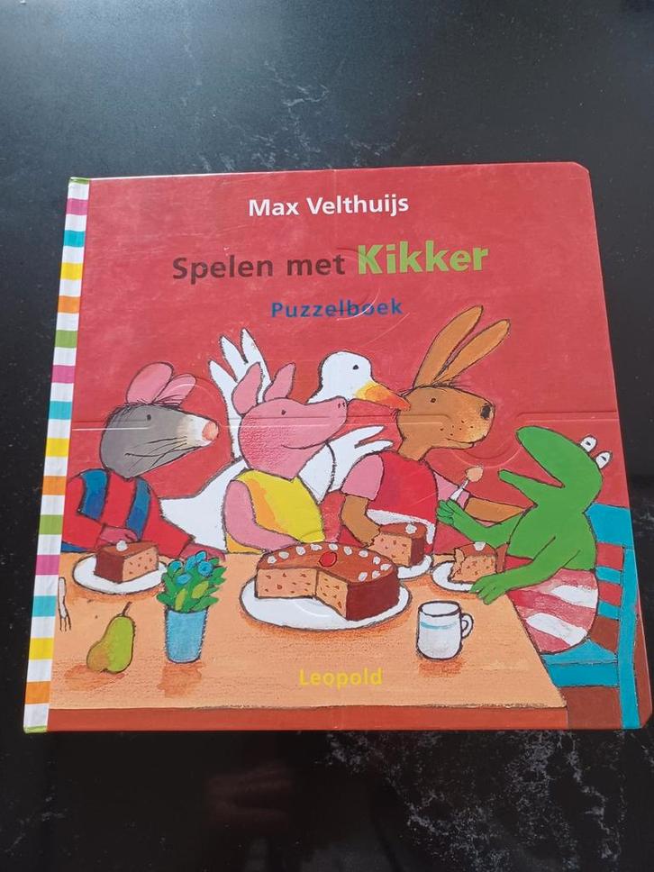 Voorleesboek met puzzelstukjes - Kikker, Boeken, Kinderboeken | Baby's en Peuters, Zo goed als nieuw, 2 tot 3 jaar, Ophalen of Verzenden