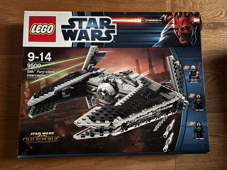 Lego Star Wars 9500 Sith Fury-Class Interceptor, Kinderen en Baby's, Speelgoed | Duplo en Lego, Gebruikt, Lego, Complete set, Ophalen of Verzenden