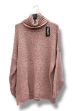 Oudroze trui met col Made in Italy Maat 50, Kleding | Dames, Grote Maten, Made in Italy, Trui of Vest, Nieuw, M