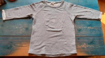 Esprit trui katoen M grijs met vlinderprint + driekwart mouw beschikbaar voor biedingen