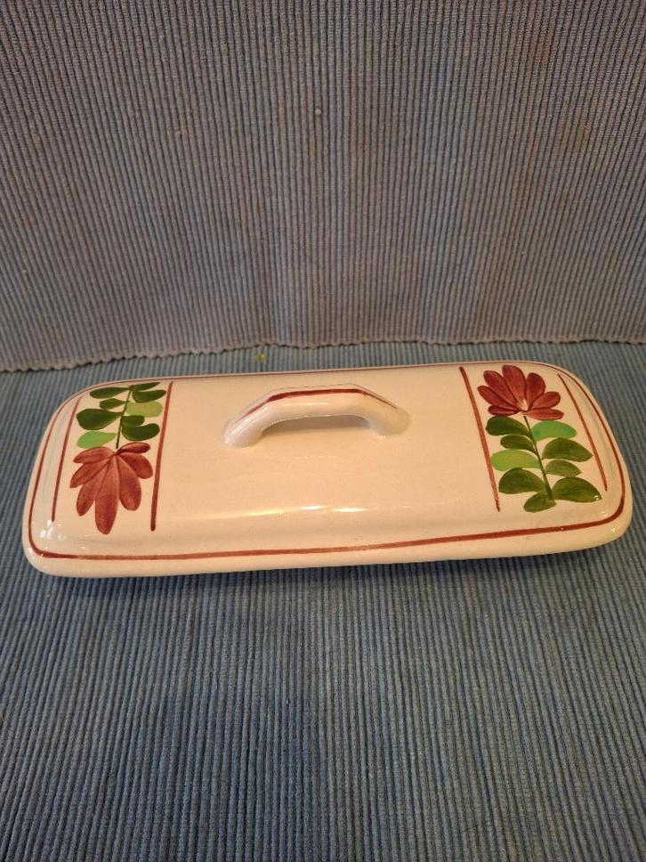 Boch La Louviere - mooi aardewerk Boerenbont kammenbakje, Antiek en Kunst, Antiek | Keramiek en Aardewerk, Ophalen of Verzenden