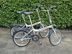 Twee Hollandia aluminium lichtgewicht vouwfietsen, Fietsen en Brommers, Fietsen | Vouwfietsen, Ophalen, Gebruikt, 20 inch of meer