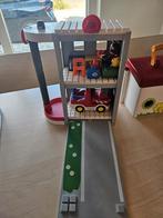Sinterklaas: Playmobil 123 Meeneem Brandweerkazerne, Ophalen of Verzenden, Gebruikt