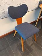 Vintage Eettafel met 4 Stoelen - Jaren 50 Design, Ophalen, Gebruikt, 100 tot 150 cm, Vier personen