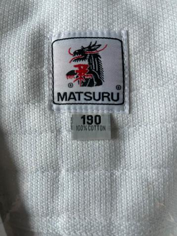Matsuru Judopak Maat 190 - Nieuw! beschikbaar voor biedingen