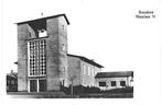 964050	Haarlem	Sionskerk	1956	.Gelopen met zegel	Kinderpostz, Ophalen of Verzenden, 1940 tot 1960, Gelopen, Noord-Holland
