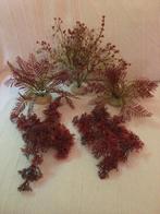 mooie aquarium kunstplanten rood/rose, Zo goed als nieuw, Ophalen