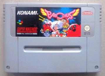 Parodius voor de Europese Super Nintendo beschikbaar voor biedingen