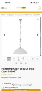 Steinhauer Capri Hanglamp (nieuw 179,-), Ophalen of Verzenden, Zo goed als nieuw, Glas