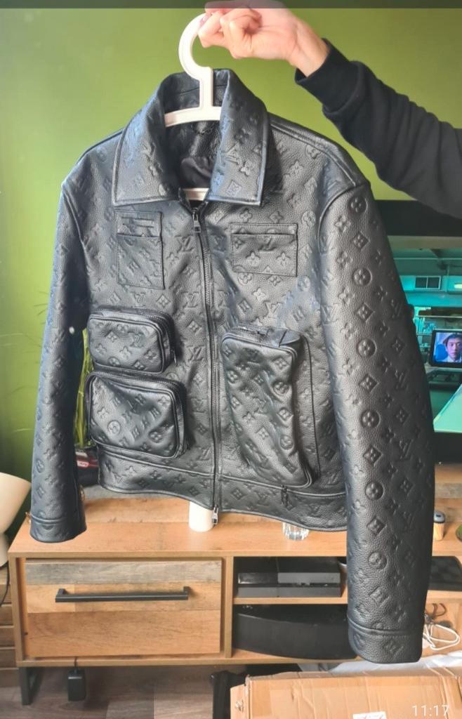 Louis Vuitton Monogram Leren Jas gucci prada 28 designer jas, Kleding | Heren, Jassen | Winter, Nieuw, Maat 48/50 (M), Zwart, Ophalen of Verzenden