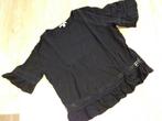Nieuw blouse top vlindermouwtjes esprit mt 42 zwart (bx 9), Ophalen of Verzenden, Nieuw, Maat 42/44 (L), Zwart