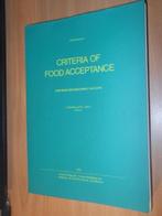 Solms, J; Hall, R.L. Criteria of food acceptance, Gelezen, Ophalen of Verzenden