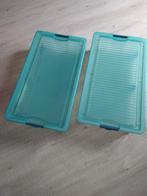 Onderbed rollerboxen 2 stuks van Keter. 80 x 45 x 17 cm, Ophalen, Zo goed als nieuw