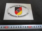 sticker Leger Verband der Reservisten der Deutschen Bundeswe, Verzamelen, Stickers, Ophalen, Zo goed als nieuw