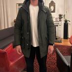 Woolrich Arctic Parka donkergroen maat M, Kleding | Heren, Jassen | Winter, Maat 48/50 (M), Ophalen of Verzenden, Groen, Gedragen