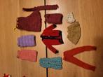 Skipper  of/en barbie zelfgebreide kleding uit de jaren 60, Ophalen of Verzenden, Gebruikt, Babypop