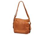 NIEUWE leren Burkely Just Jolie hobo rugzak cognac € 169,95, Overige merken, 25 tot 40 cm, Nieuw, Ophalen of Verzenden