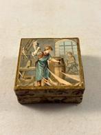 Sieradendoosje, ‘tonnenmaker’ vierkant, Ophalen of Verzenden