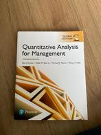 Quantitative analysis for management, Ophalen of Verzenden, Beta, Zo goed als nieuw, HBO