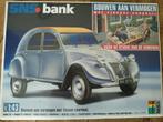 SNS bank 2CV 1:43 bouwpakket, Hobby en Vrije tijd, Modelbouw | Auto's en Voertuigen, Ophalen of Verzenden, Zo goed als nieuw, Auto