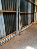 Aluminiumpijp 4/5 mtr lang met koppelstukken  zit stof op 11, Doe-het-zelf en Verbouw, Steigers, Ophalen, Zo goed als nieuw, Overige typen