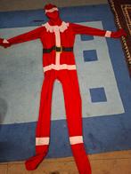 Leuk kerstmanpak morphsuit maat xl met bijbehorend" masker", Ophalen of Verzenden, Zo goed als nieuw, Maat 56/58 (XL)