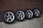 Set originele 18" Audi A4 S-line velgen + banden, Ophalen, 18 inch, Banden en Velgen, Personenwagen