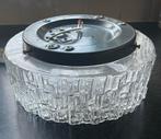 Vintage plafond lamp jaren 70, Ophalen of Verzenden, Glas