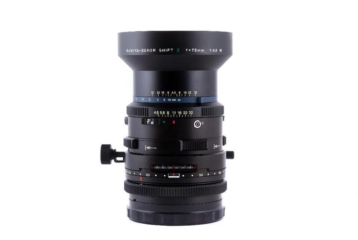Mamiya 75mm 4.5 shift 6x7, Audio, Tv en Foto, Fotocamera's Analoog, Spiegelreflex, Overige Merken, Verzenden