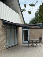 Electrisch zonnescherm ((RAL 7016), Tuin en Terras, Ophalen, Zo goed als nieuw, Knikarmscherm