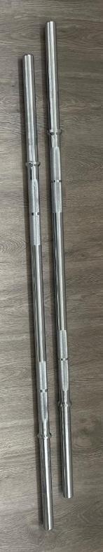 CORENGTH halterstangen 1,2m x2 + 2 haltersluitringen, Ophalen, Zo goed als nieuw, Rug, Halterstangen