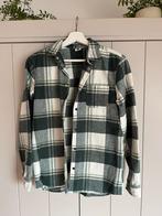 Geblokt groen/wit flanel overhemd maat 158/164 Hema, Ophalen of Verzenden, Zo goed als nieuw, Jongen, Overhemd of Blouse