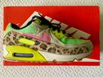 Nike Air Max 90 “Smile Flower” – Maat 38.5 – Uniek Design, Nike Air, Ophalen of Verzenden, Zo goed als nieuw, Sneakers of Gympen